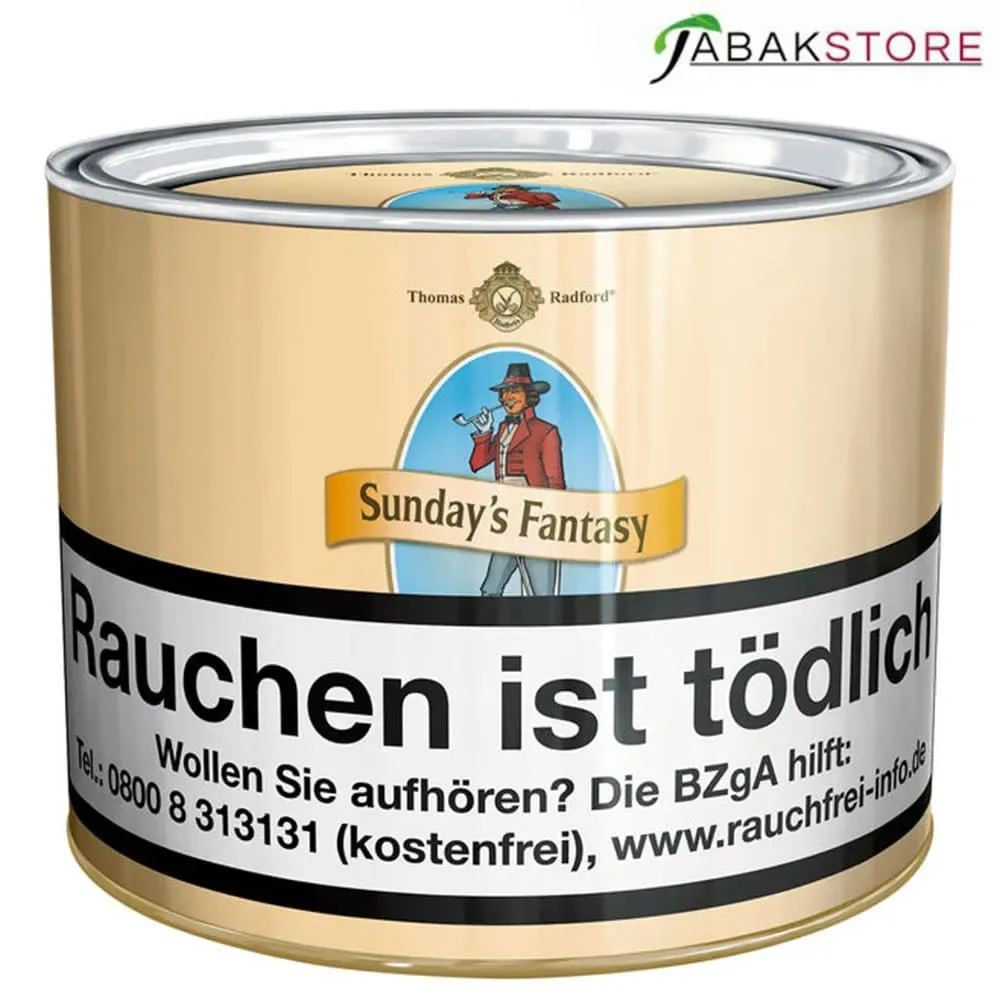 Sunday´s Fantasy Pfeifentabak | 100g | 21,40€