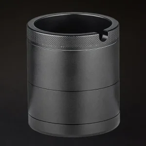 Super Heroes | Grinder 4tlg. | inkl. Aschenbecher | Aluminium schwarz