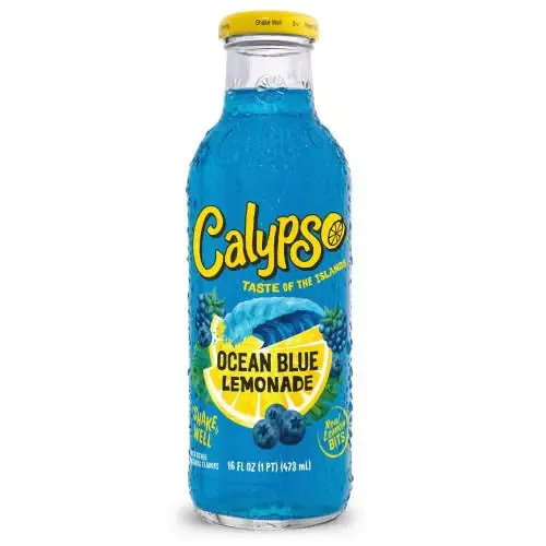 Sweets & Candies: Calypso Ocean Blue Lemonade 473ml