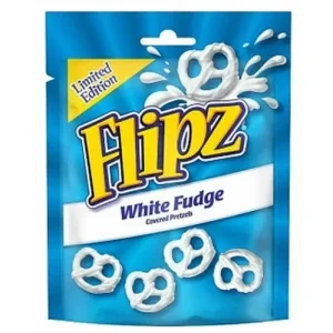 Sweets & Candies: Flipz White Fudge Pretzels 90g