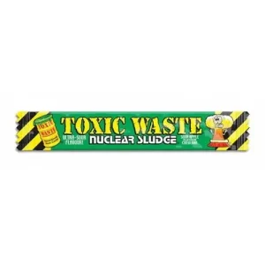 Sweets & Candies: Toxic Waste Nuclear Sludge Chew Bar Sour Apple 20g