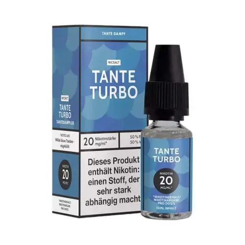 Tante Dampf: Tante Turbo NicSalt Liquid by Tante Dampf 10ml / 20mg