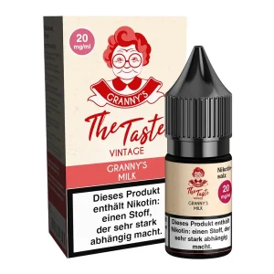 The Taste – Granny’s Milk – NicSalt (Nikotinsalzliquid, 10 ml, 50% VG / 50% PG)