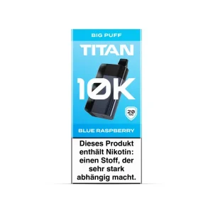 Titan – 10K – Basisgerät – Blue Raspberry – 2ml – 20mg/ml