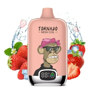 TORNADO 2% Low Strength Bulk 12K Züge Einweg E Zigarette Wiederaufladbar
