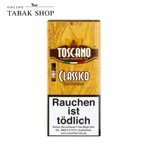 Toscano „Classico“ Zigarren 5er Packung