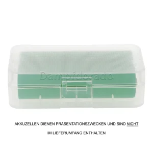 Transportbox für 2 x 18650er Akkus | Dampfdorado