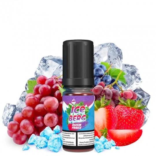 Traube Erdbeere – Nikotinsalze – Iceberg by O’Jlab | 10 ml