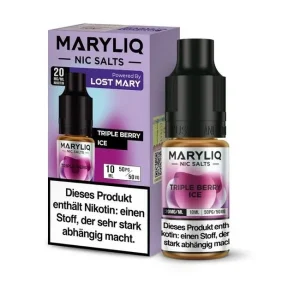 Triple Berry Ice - Maryliq by Lost Mary Nikotinsalz Liquid (10/20mg/ml)