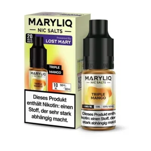 Triple Mango - Maryliq by Lost Mary Nikotinsalz Liquid (10/20mg/ml)