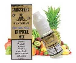 Tropical Mix Gangsterz Tropische Früchte Nikotinsalz Liquid 10ml