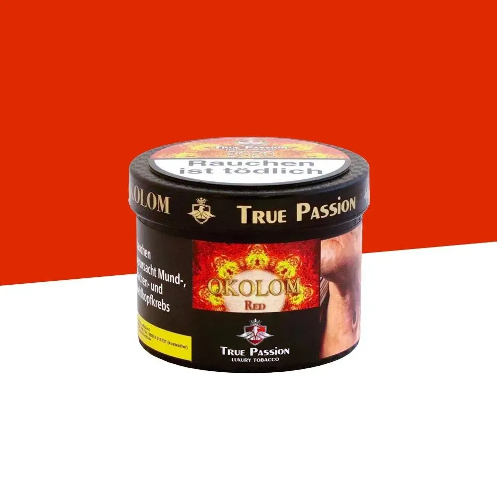 True Passion Tabak 200g – Okolom Red