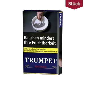 Trumpet Black Tabak Feinschnitt Pouch (38g)