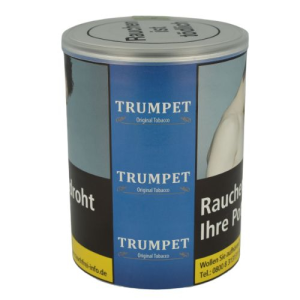 Trumpet Tabak Original Blau (Halfzware) 130g Dose Feinschnitt