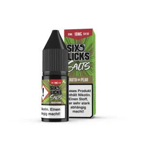 Truth or Pear – Six Licks 10mg Nikotinsalz – 10ml