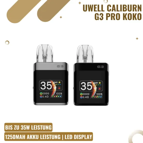 Uwell Caliburn G3 Pro – Koko