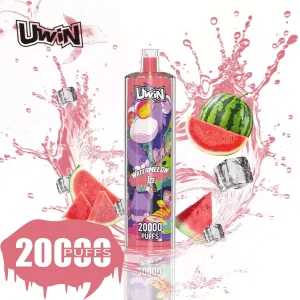 UWIN Shisha Hookah Crystal 20K Züge Einweg E Zigarette Wiederaufladbar
