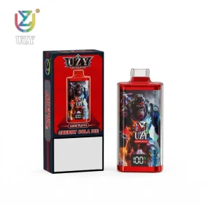 UZY CRYSTAL STAR 60K 60K Züge Einweg E Zigarette Digital Display Nikotinfrei