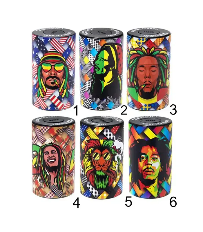 Vakuum Aufbewahrungsdose | „Rastaman Patterns“