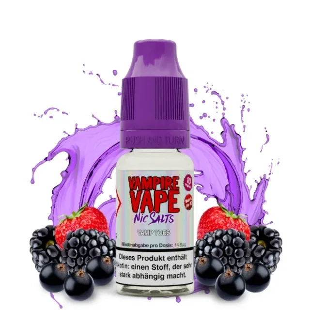 Vamp Toes – Vampire Vape Nikotinsalz Liquid