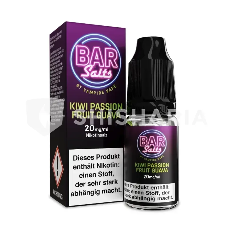 Vampire Vape Bar Salts Liquid E-Zigarette 10ml – Kiwi Passionfruit Guava – 20mg