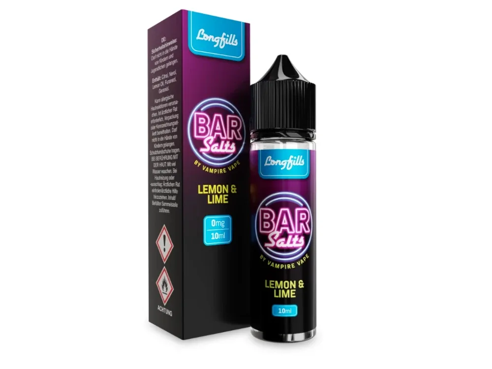 Vampire Vape – Bar Salts – Longfills 10 ml – Lemon Lime