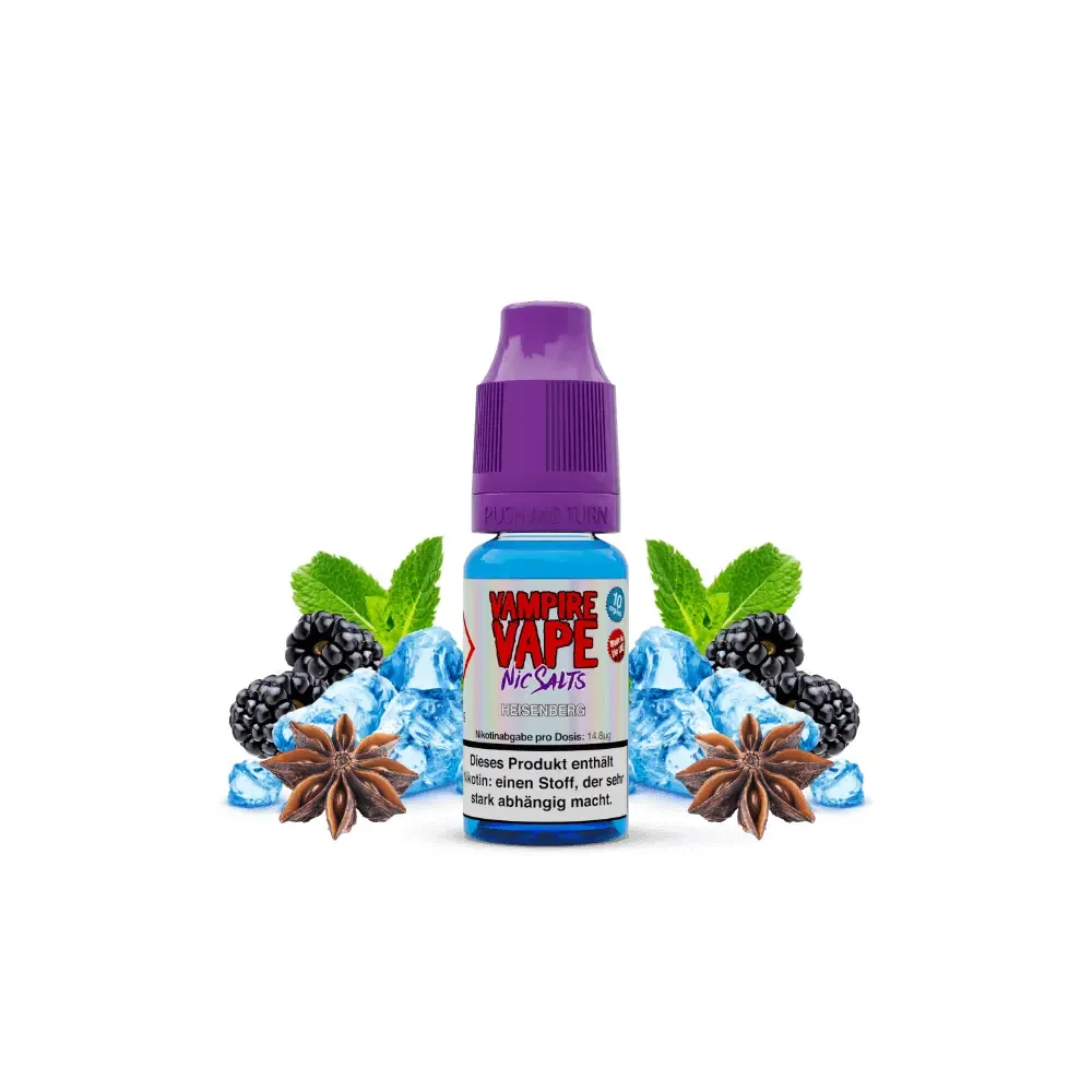 Vampire Vape Nikotinsalz – Heisenberg 10mg/ml 10ml