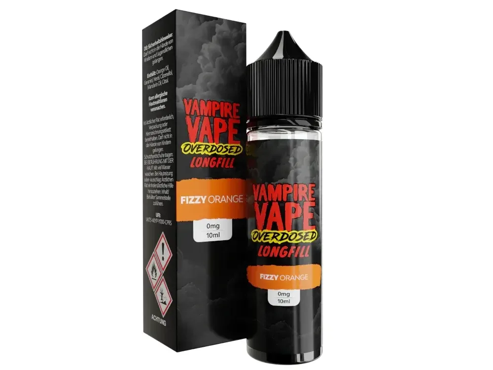 Vampire Vape – Overdosed – Fizzy Orange – Longfill Aroma 10 ml