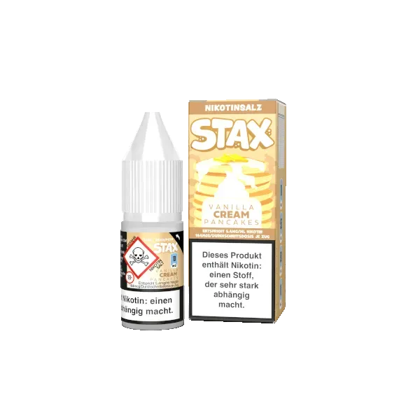 Vanilla Cream Pancakes – Strapped STAX Nikotinsalz Liquid