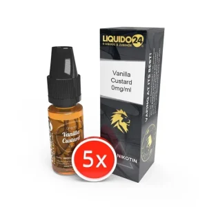 Vanilla Custard Liquidset / 5x10ml E