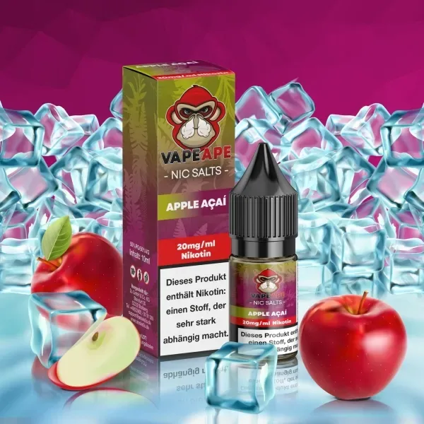 VapeApe Liquid 10ml – Apple Acai