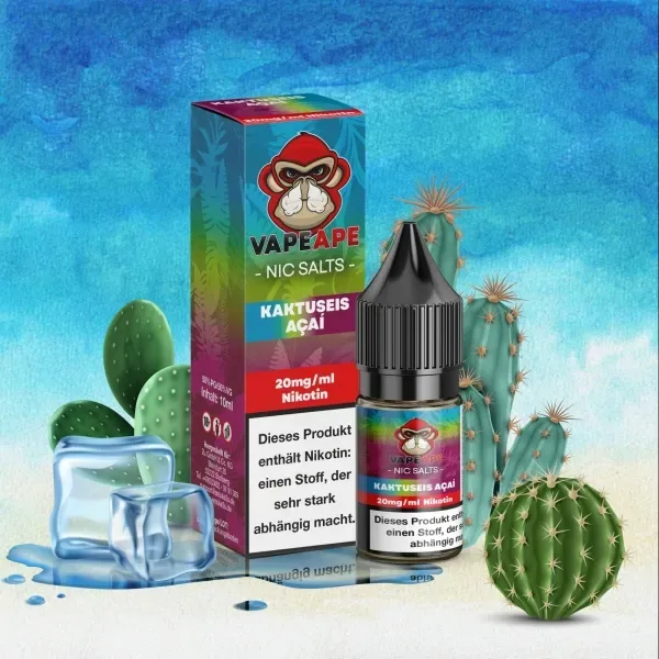 VapeApe Liquid 10ml – Kaktuseis Acai