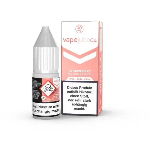 VapeJuice: Strawberry NicSalt Overdosed Liquid by VapeJuiceCo
