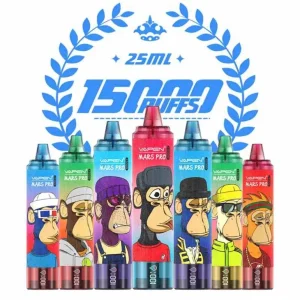 VAPEN Mrs Pro 15K Züge Einweg E Zigarette Wiederaufladbar