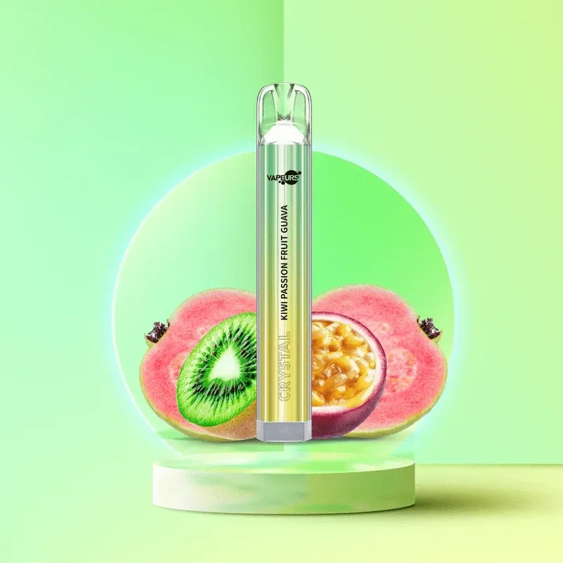 Vapeurs Crystal – Kiwi Passion Fruit Guava
