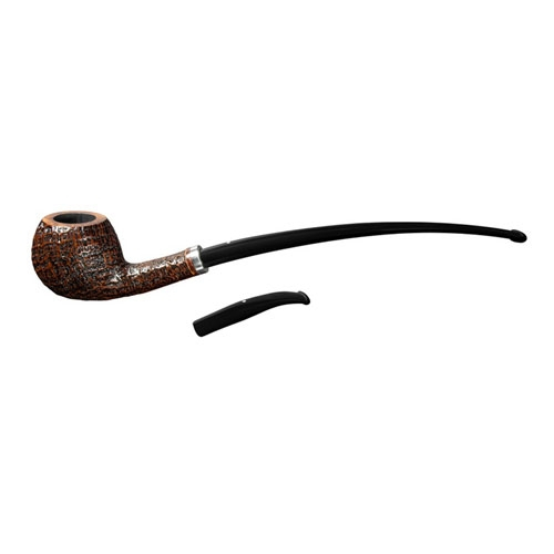 Vauen Pfeife Relax 544 braun, sandgestrahlt