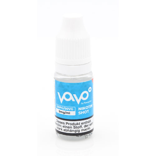 Vavo 10ml Nikotin-Shot 9mg 50PG/50VG