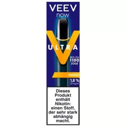 Veev Now Ultra Einweg E-Zigaretten Mango 20mg/ml Nikotin