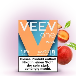 VEEV One Pods Peach