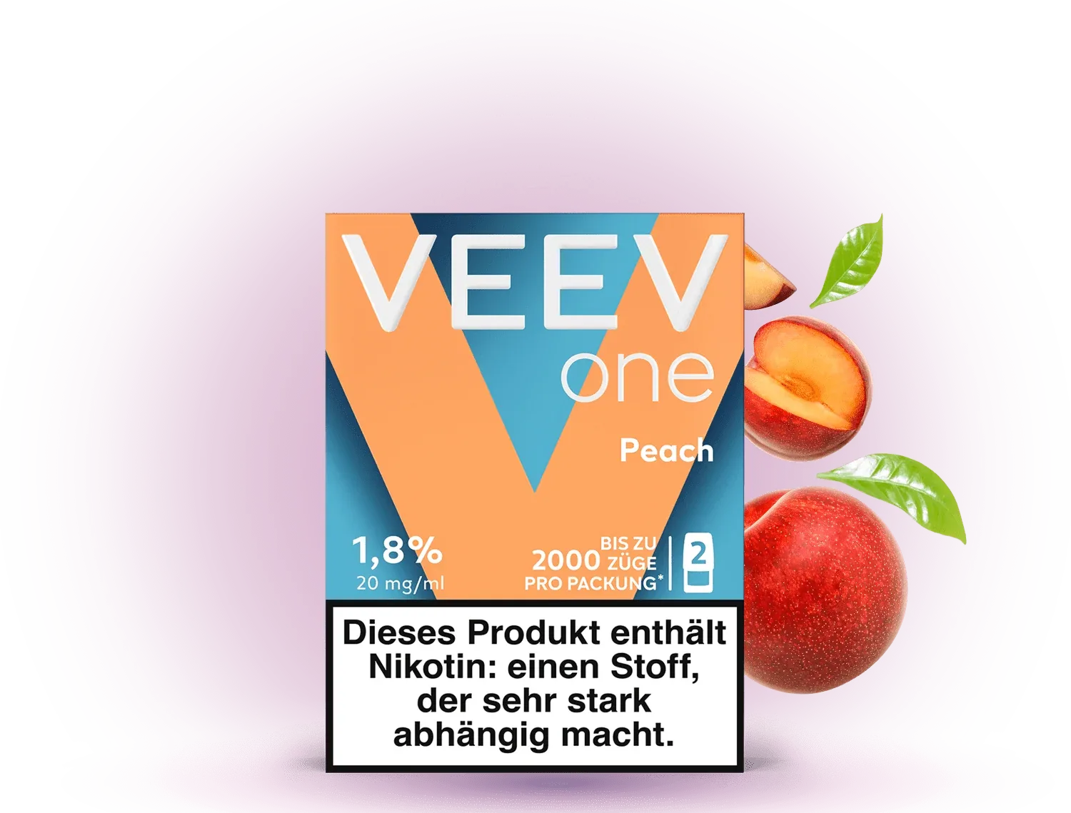 VEEV One Pods Peach