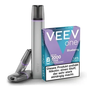 VEEV One Velvet Black + Strawberry Pod Aktionsbundle