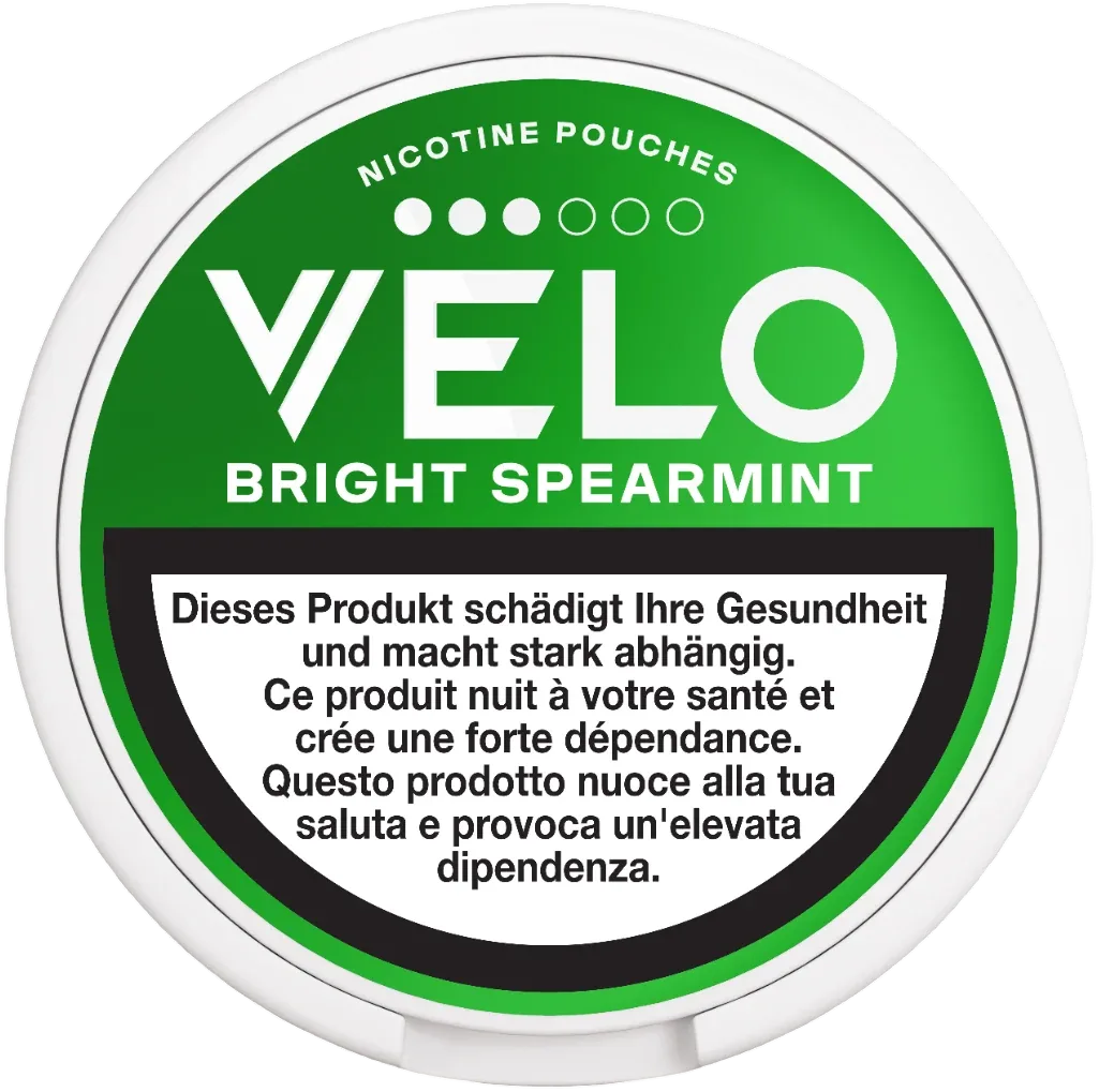 Velo Bright Spearmint 10mg
