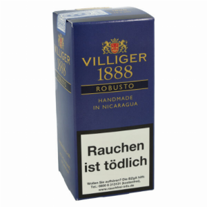 Villiger 1888 Nicaragua Robusto Zigarren 9Stk.