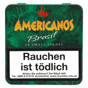 Villiger Americanos Zigarillos Brasil ohne Filter