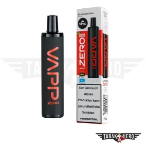 Vivo Vapp Strawberry Kiwi Einweg E-Zigarette Vape 0mg (1 Stück)