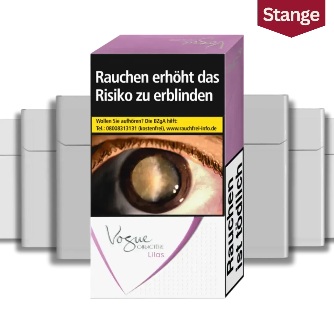 Vogue Caractere Lilas Zigaretten Stange (10×20 Stück)