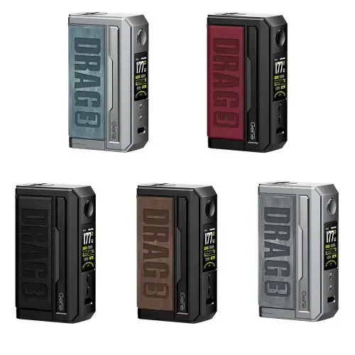 VooPoo Drag 3 177W Box Mod Akkuträger