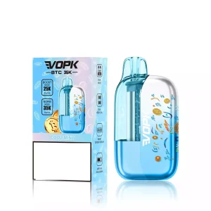 VOPK BTC 35K 35K Züge Einweg E Zigarette Digital Display Airflow