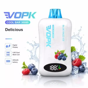 VOPK COOL BAR 30K Züge Einweg E Zigarette Dual Mesh Digital Display