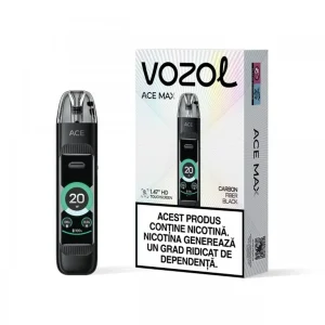 Vozol Ace Max Pod Kit Carbon Fiber Black